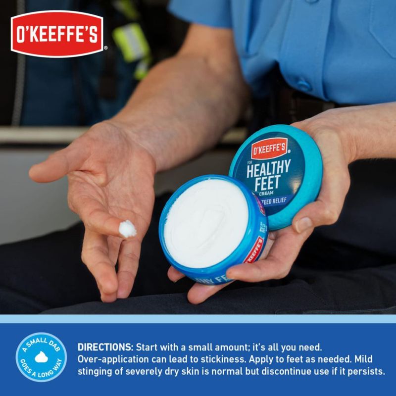 Crema para pies O'Keeffe's for Healthy Feet tarro de 180 ml