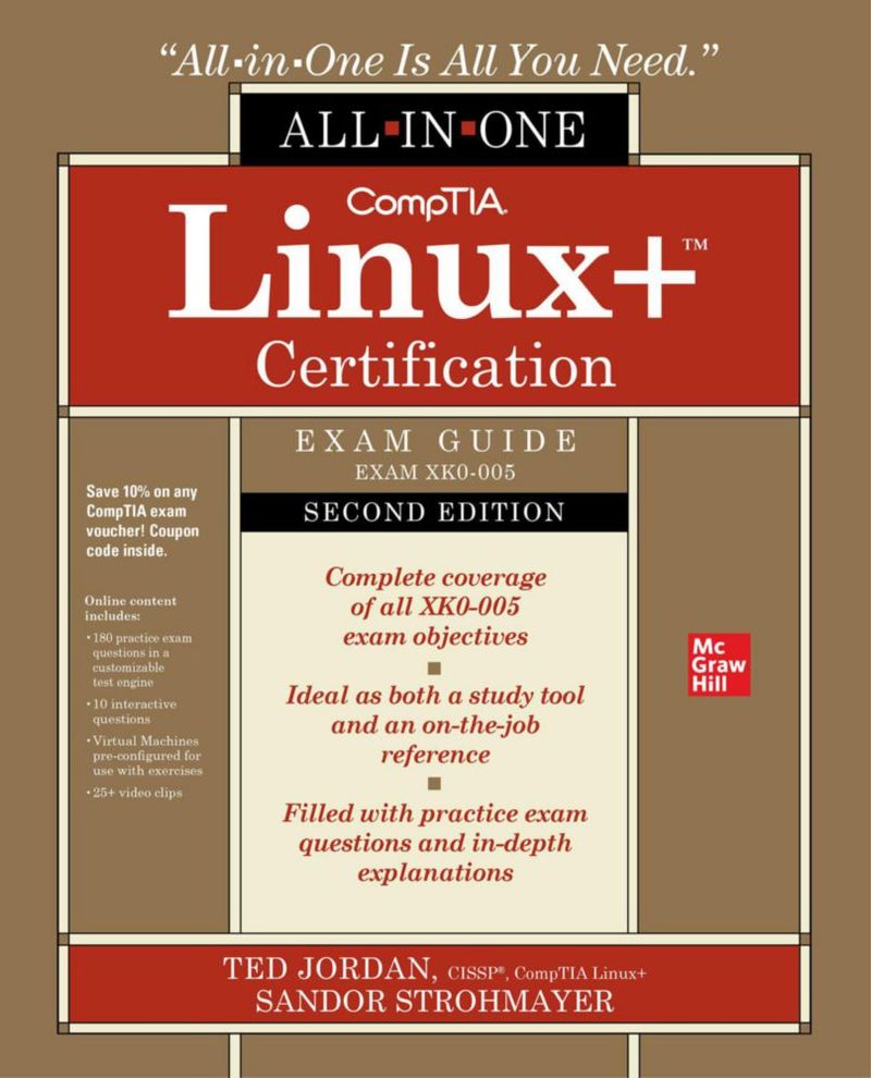 Libro Guía de Examen de Certificación Linux+ de McGraw-Hill 2ª Edición