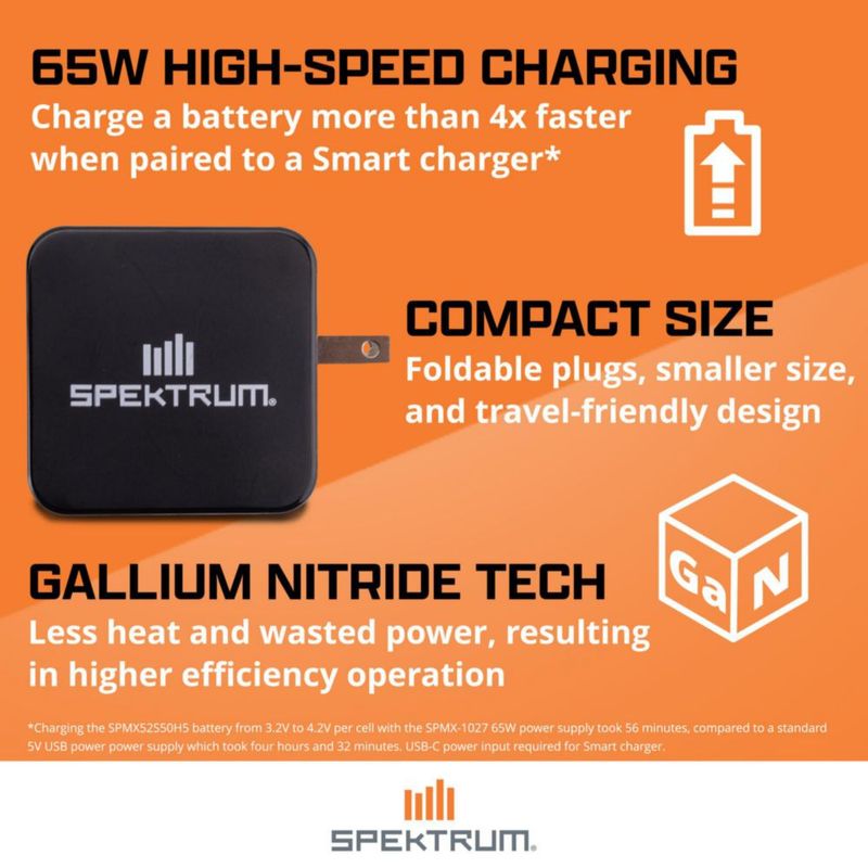 Batería LiPo Spektrum 1300 mAh 3S 30C IC2 + Cargador