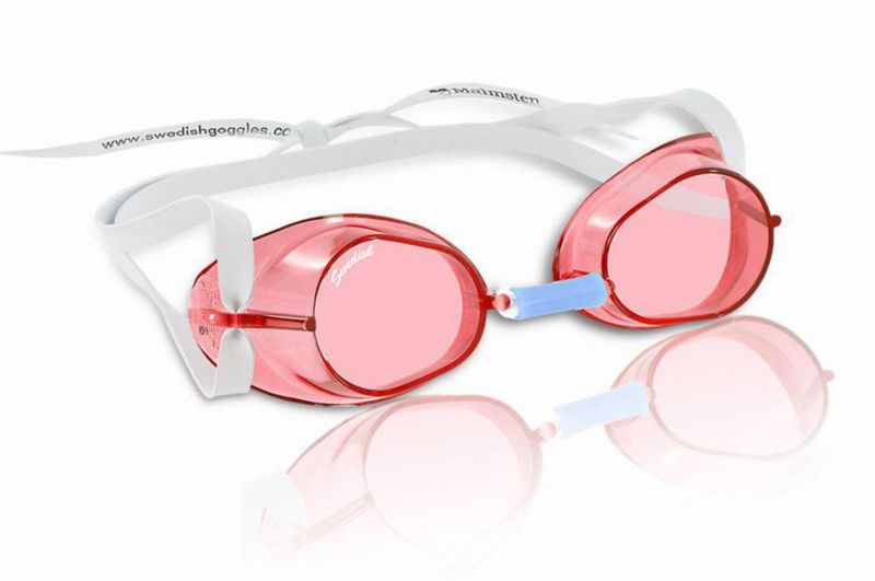 Gafas de natación Malmsten AB Estándar sueco rojo