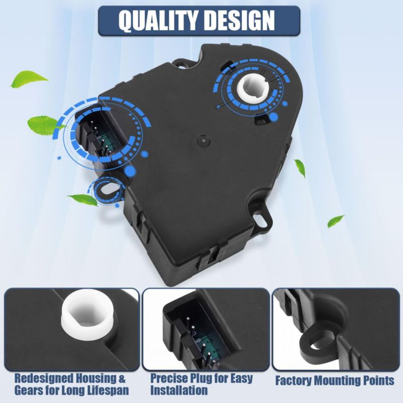 Actuador de puerta de mezcla HVAC LCWRGS para Chevy GMC y Cadillac