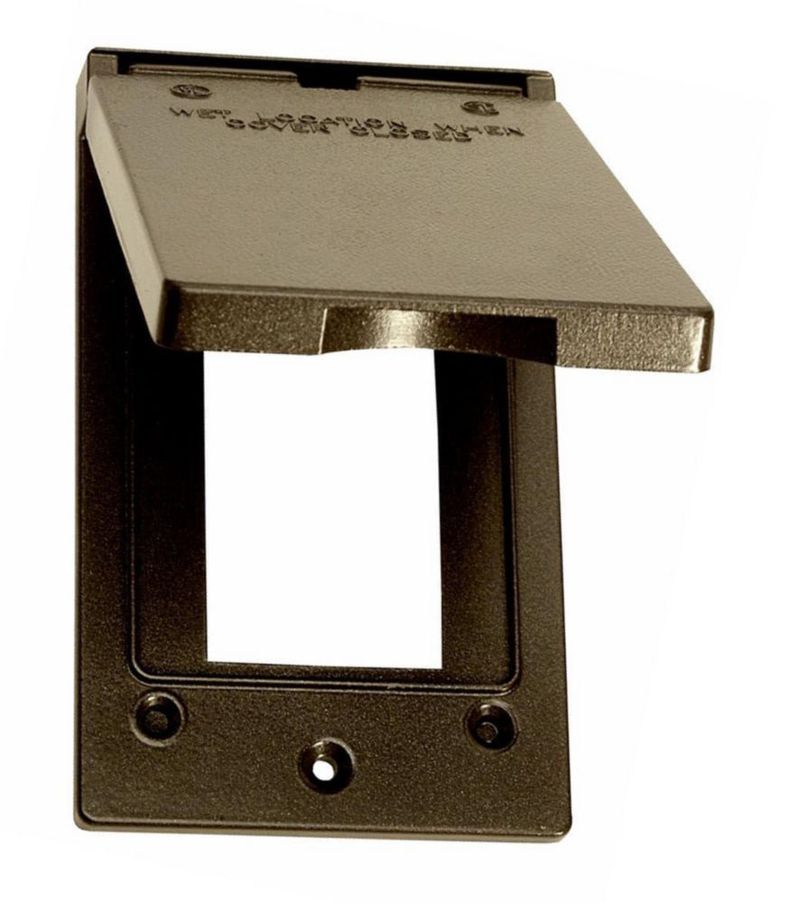 Placa de pared Sigma Engineered Solutions 14248BR cubierta GFCI en bronce