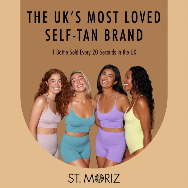Mousse autobronceadora ST. MORIZ Fast 1 Hour 200 ml con guante
