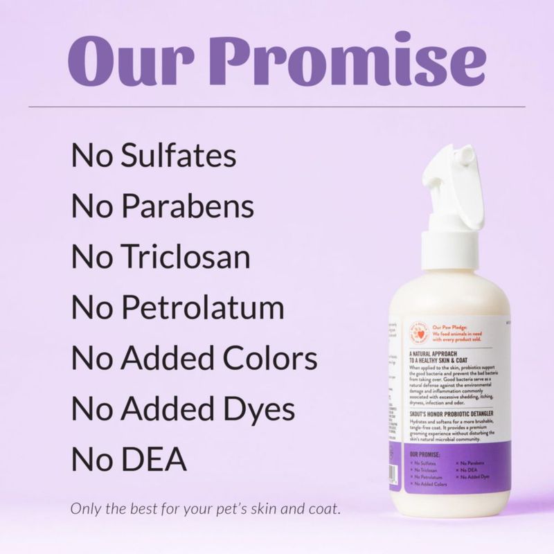 Spray Desenredante para Perros SKOUT'S HONOR 236 ml Lavanda