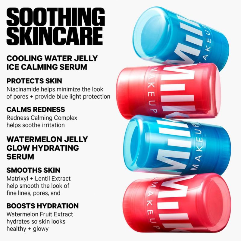 Set de sérums en gel Milk Makeup Calming + Hydrating 021 oz