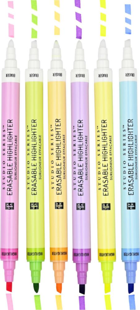 Resaltadores PETER PAUPER PRESS Serie Studio - Pack de 6