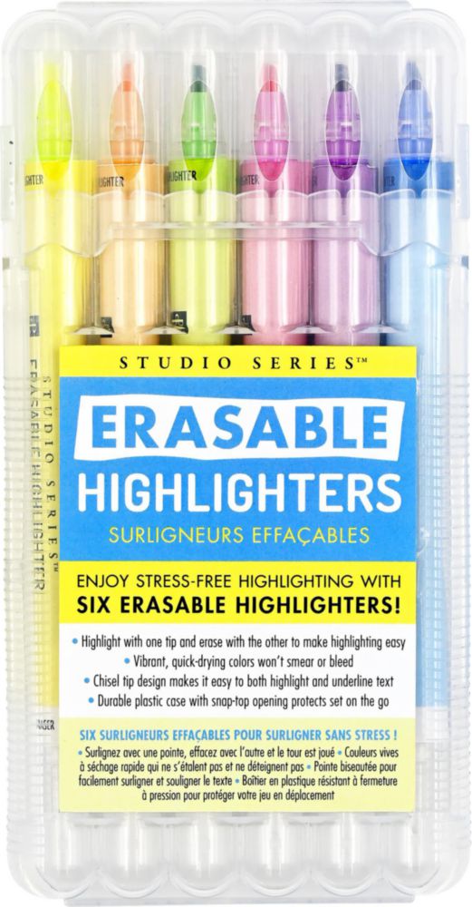 Resaltadores PETER PAUPER PRESS Serie Studio - Pack de 6
