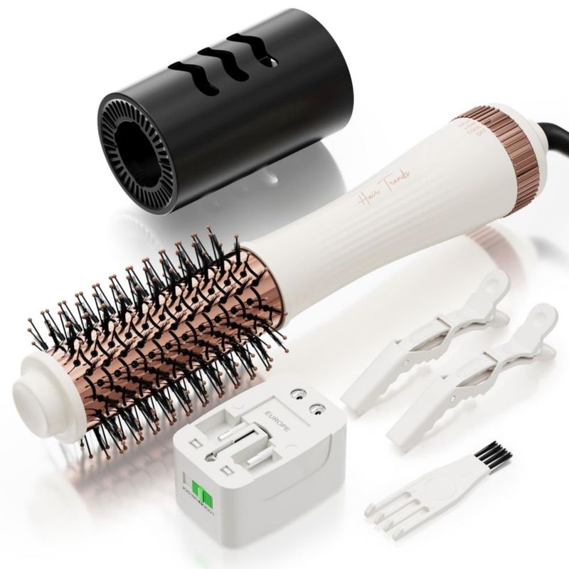 Secador Cepillo de Cabello Hair Trends 1200W 45mm Voltaje Dual