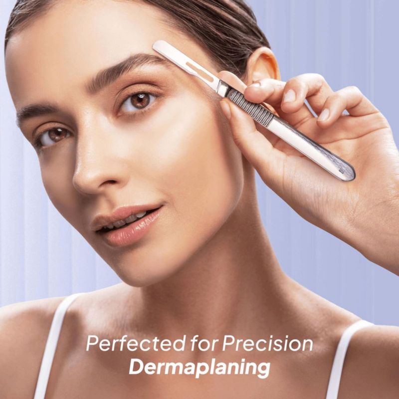 Kit de Dermaplaning MyMed con cuchillas #10R y mango de bisturí