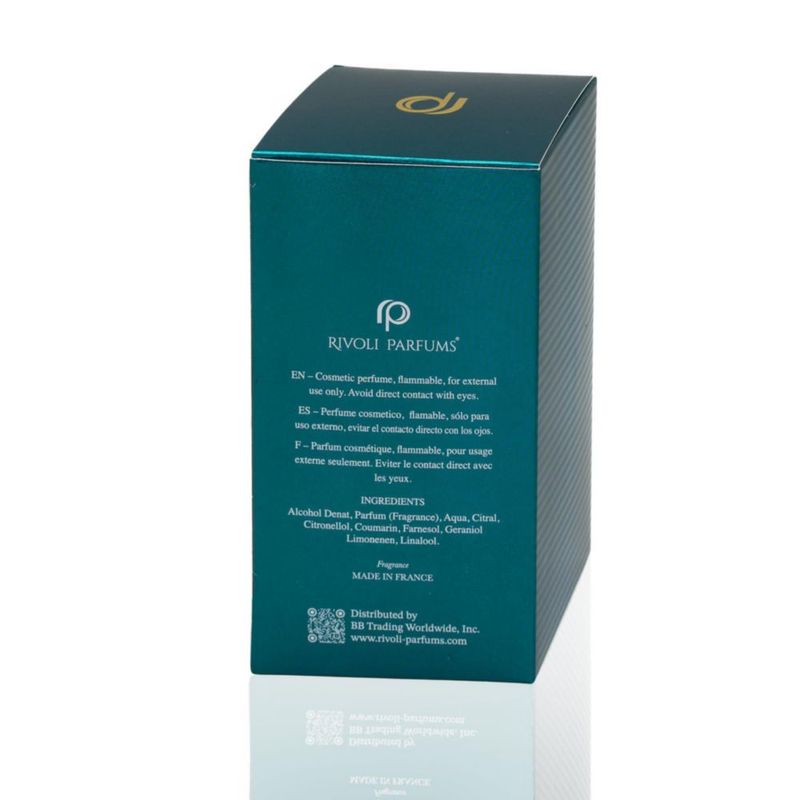 Perfume RIVOLI PARFUMS Eau de Vivre Eau de Parfum 100 ml para hombre