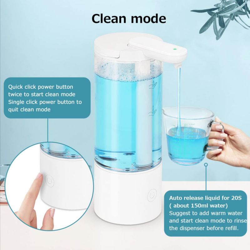 Dispensador Automático de Jabón Líquido LAOPAO 500 ml Recargable por USB‑C