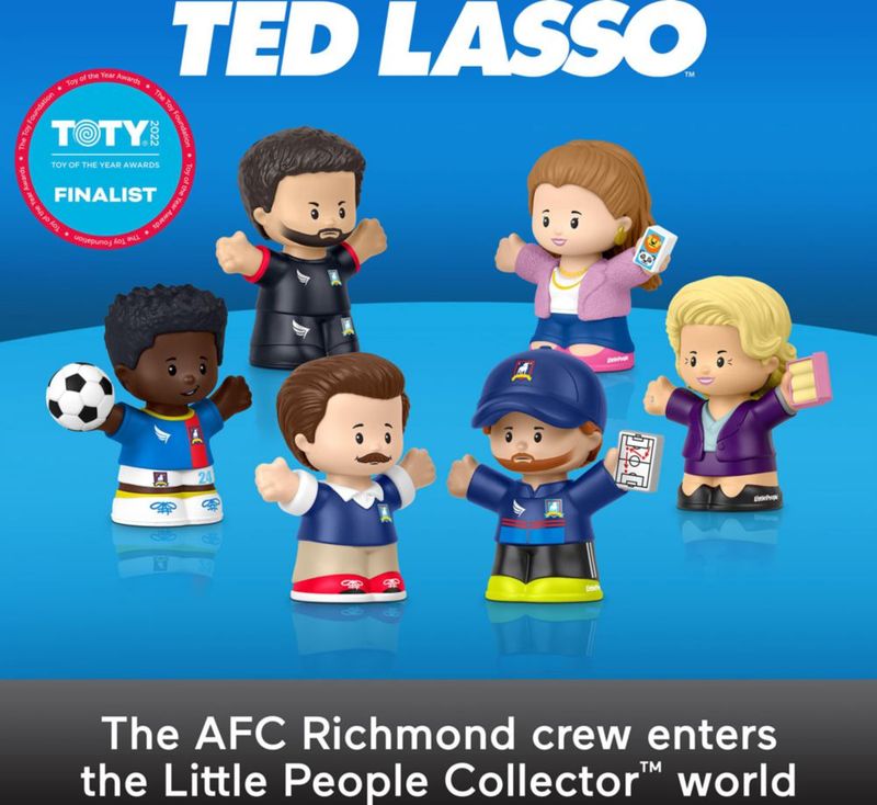 Set de figuras Little People Collector Ted Lasso Series
