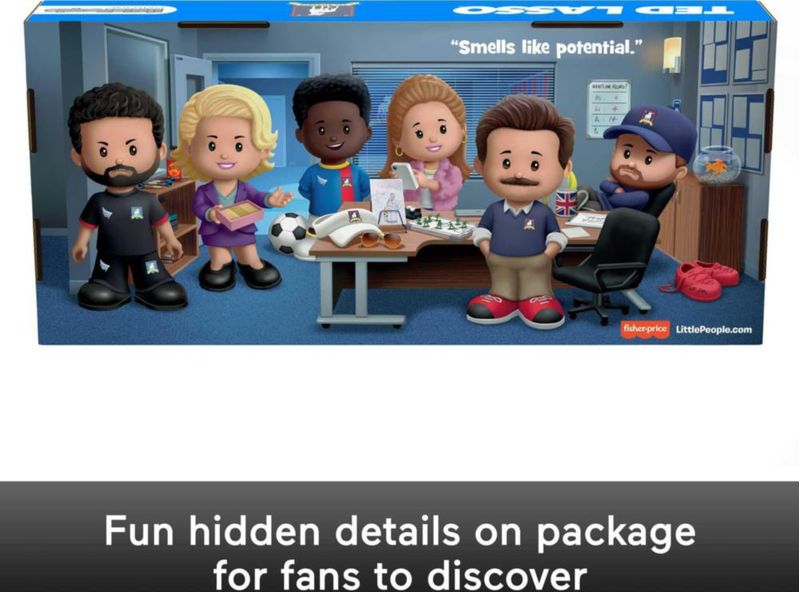 Set de figuras Little People Collector Ted Lasso Series