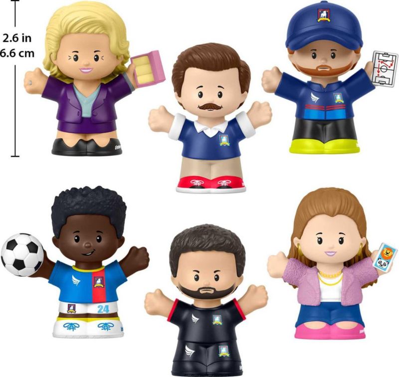Set de figuras Little People Collector Ted Lasso Series