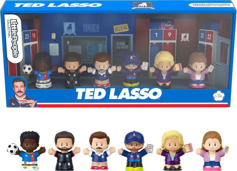 Set de figuras Little People Collector Ted Lasso Series