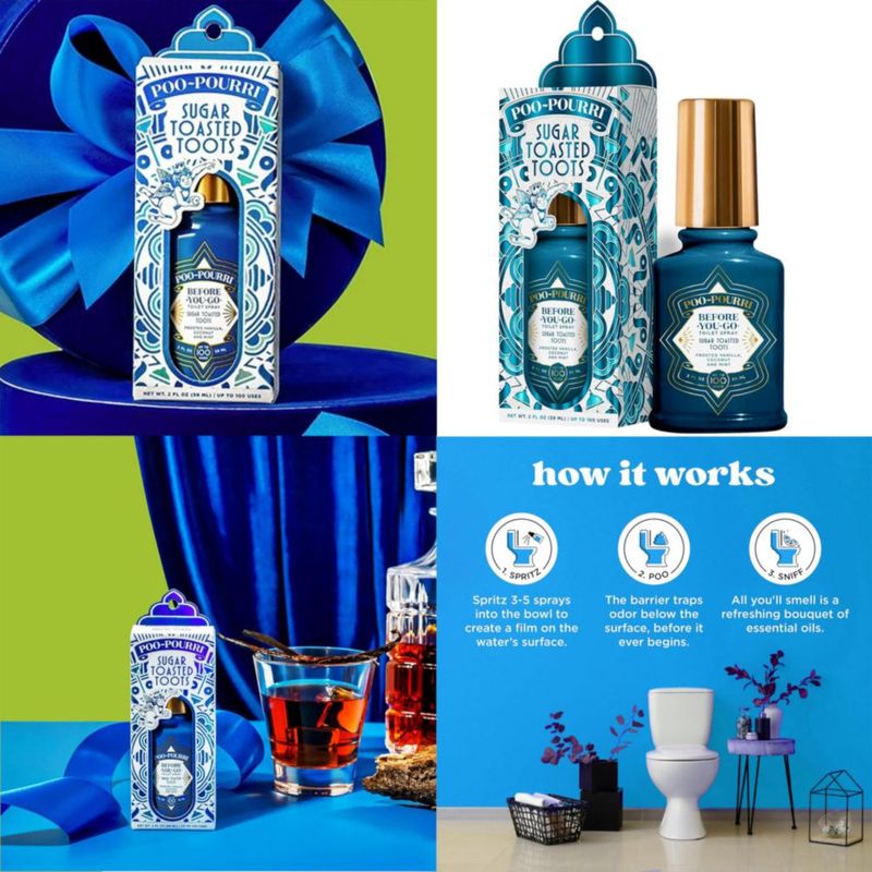 Desodorante de Área Poo-Pourri Pack Navideño 3 × 59 ml