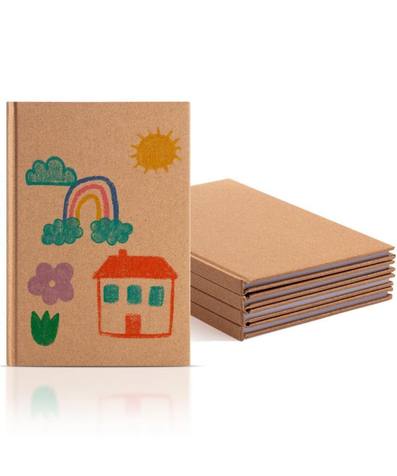 Set de 4 cuadernos en blanco Mr. Pen 15 cm x 21 cm 40 hojas