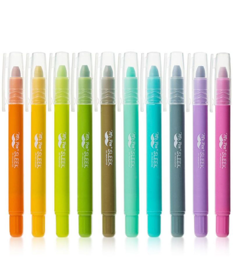 Marcadores en gel Mr. Pen 10 unidades colores surtidos