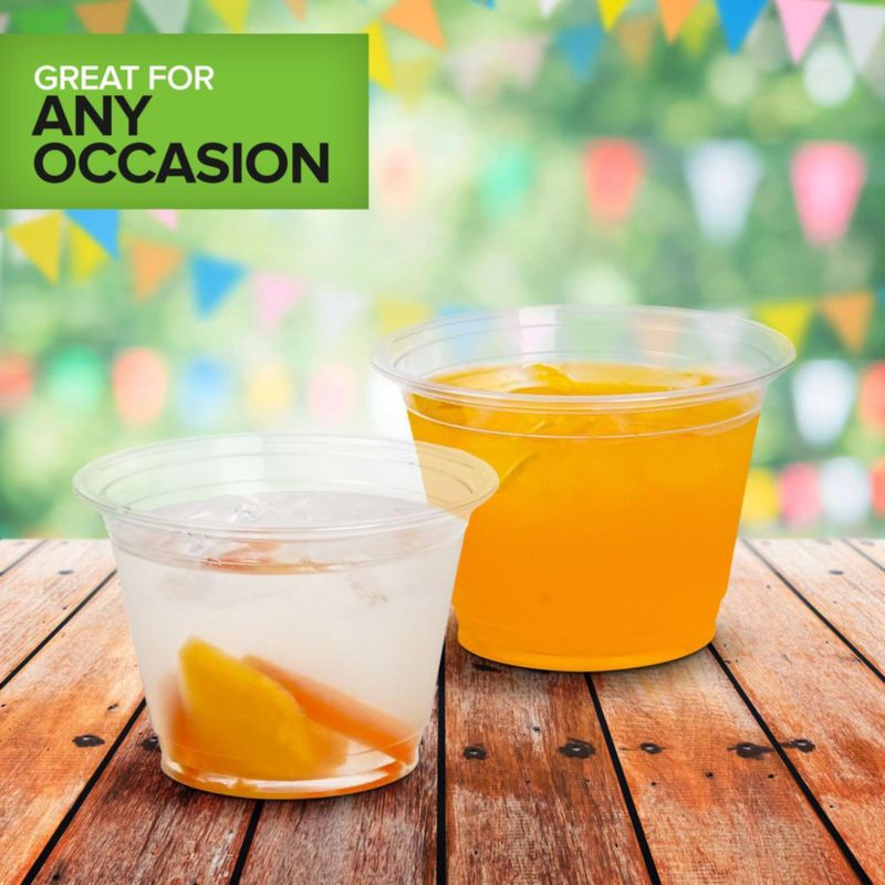 Vaso desechable de 275 ml (paquete de 250) PLA – Stock Your Home