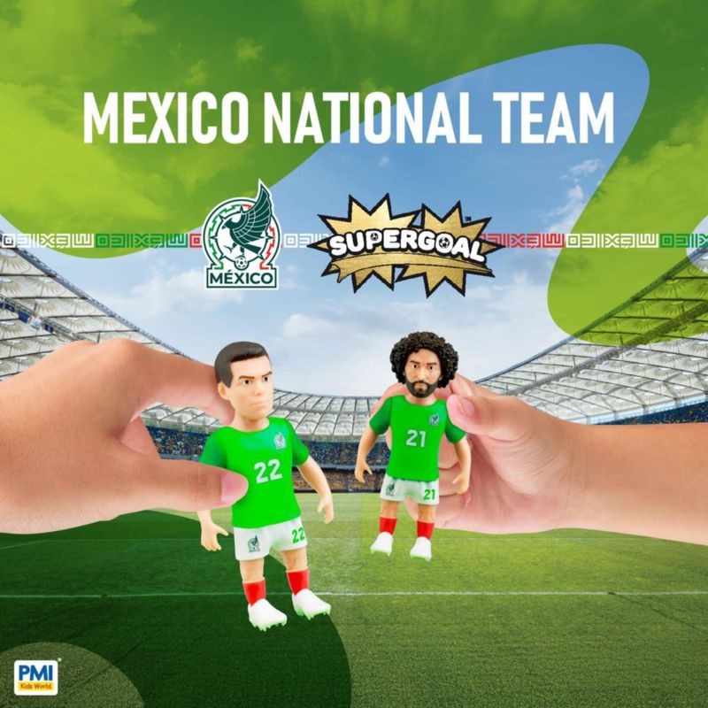 Figuras de fútbol P.M.I. Copa del Mundo México - Pack de 11