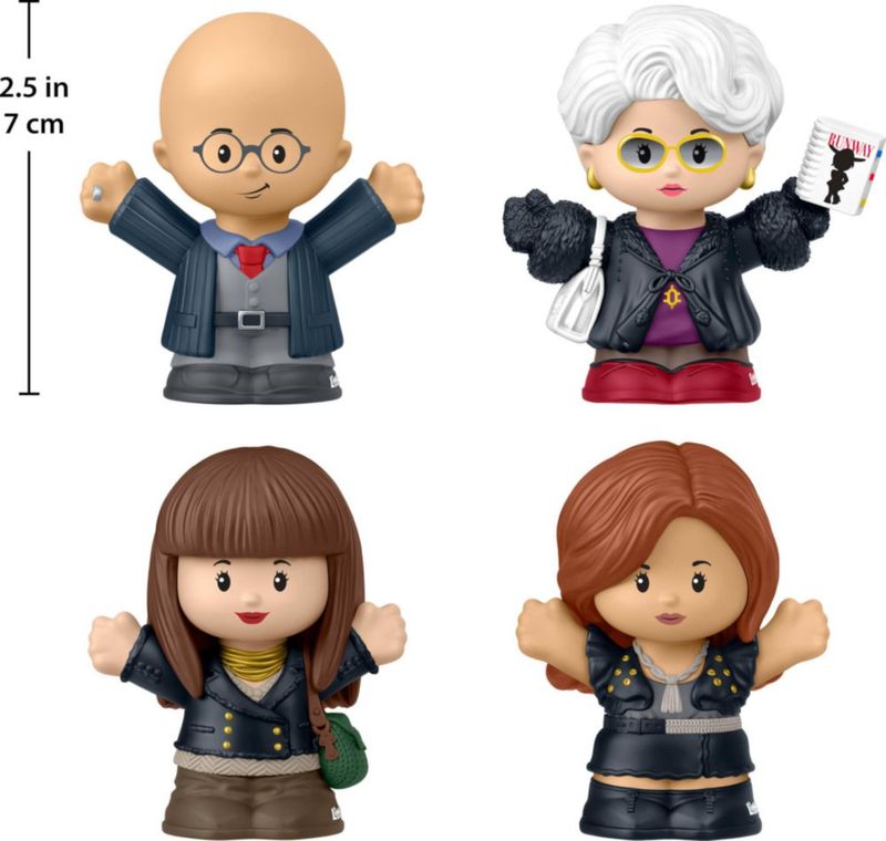 Set de figuras Little People Collector El Diablo Viste a la Moda 4 figuras