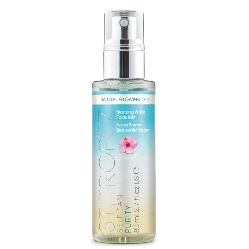 Bruma facial con agua bronceadora Self Tan Purity St. Tropez 80 ml