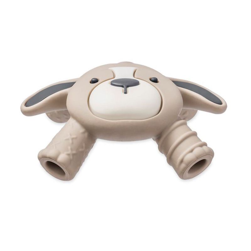 Mordedor Itzy Ritzy de Silicona con Forma de Cachorro