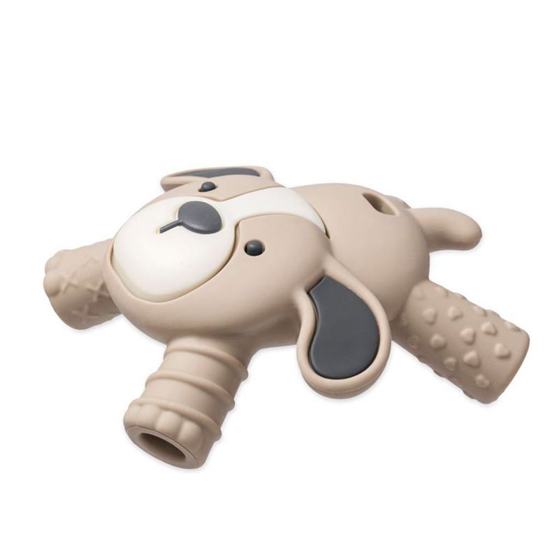 Mordedor Itzy Ritzy de Silicona con Forma de Cachorro