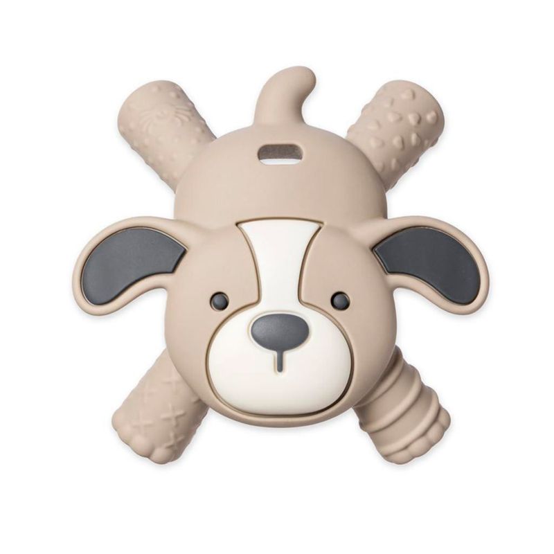 Mordedor Itzy Ritzy de Silicona con Forma de Cachorro