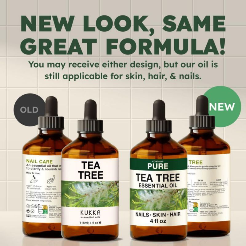 Aceite Esencial de Árbol de Té KUKKA 118 ml para Cabello Piel y Uñas