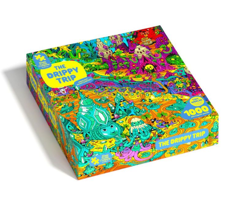 PUZZLES Magic Puzzle Company Pack de 3 Rompecabezas de 1000 Piezas
