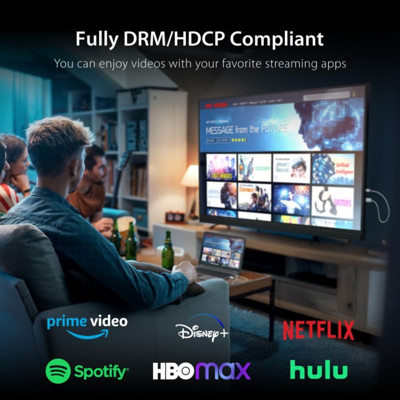 Transmisor HDMI j5create 100 m Inalámbrico 1080p