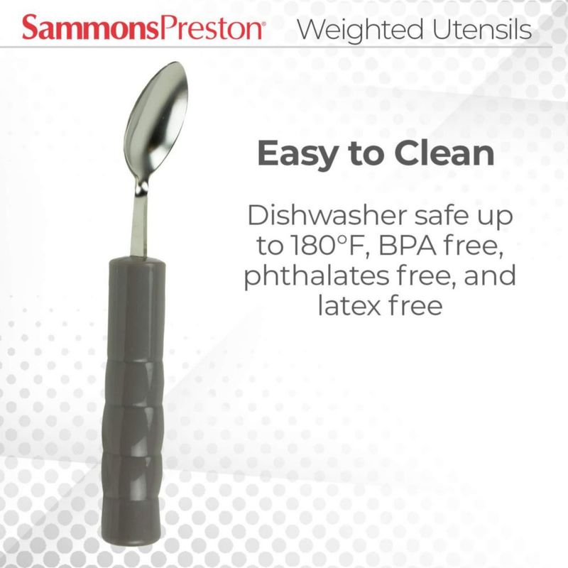 Cucharilla de té Sammons Preston 229 g mango de 25 cm adaptada