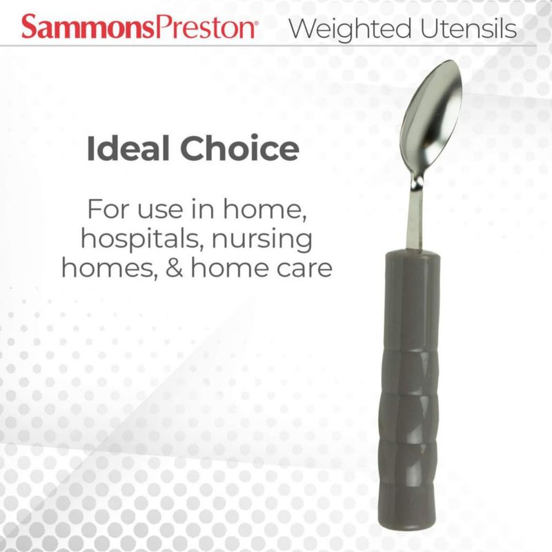 Cucharilla de té Sammons Preston 229 g mango de 25 cm adaptada