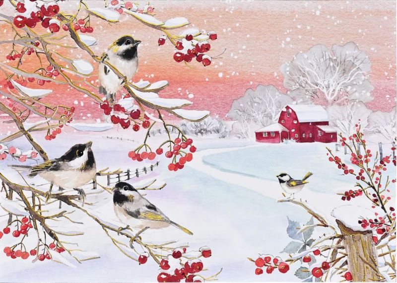 Tarjetas de Navidad PETER PAUPER PRESS 20 unidades + sobres