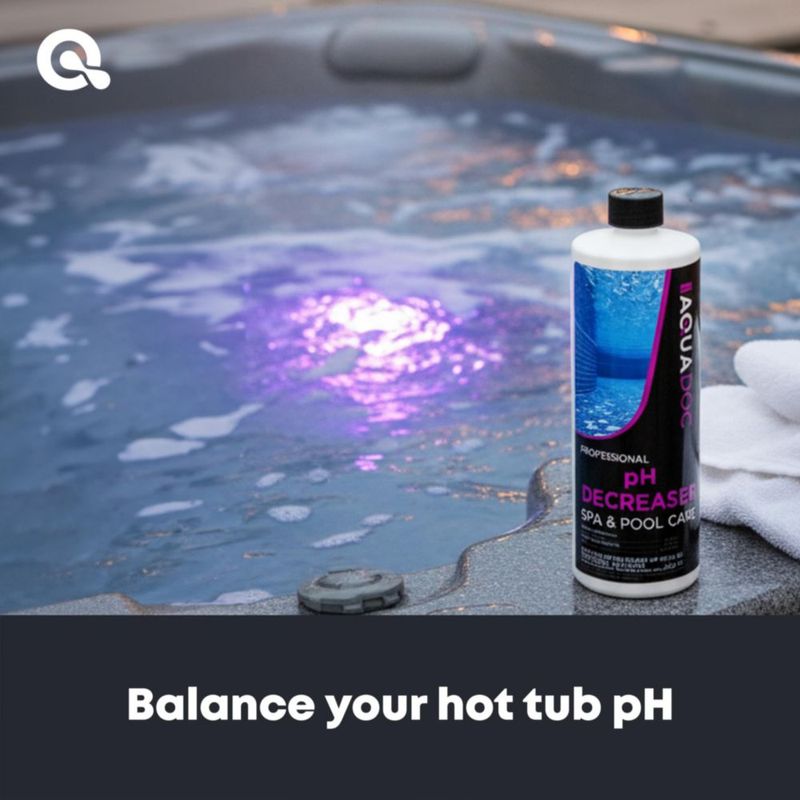 Reductor de pH para spa MAV AquaDoc 946 ml paquete de 2 líquido