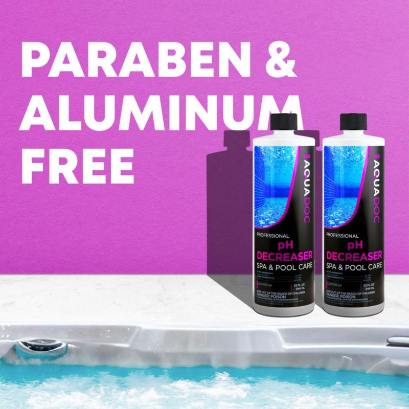 Reductor de pH para spa MAV AquaDoc 946 ml paquete de 2 líquido