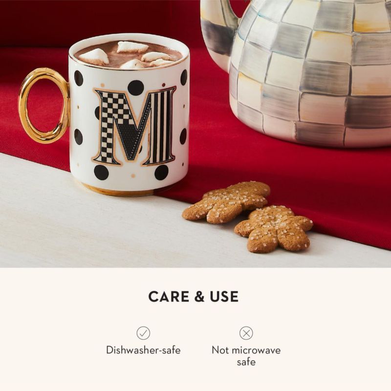Taza MACKENZIE-CHILDS 355 ml Cerámica S