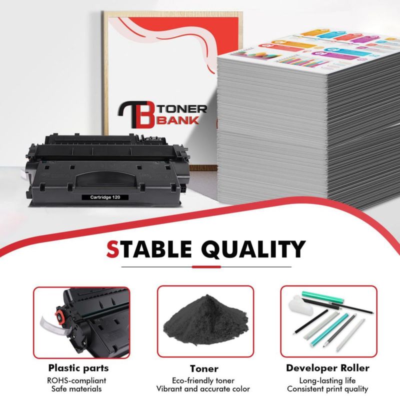 Cartucho de tóner Toner Bank CRG120 (2 unidades) negro