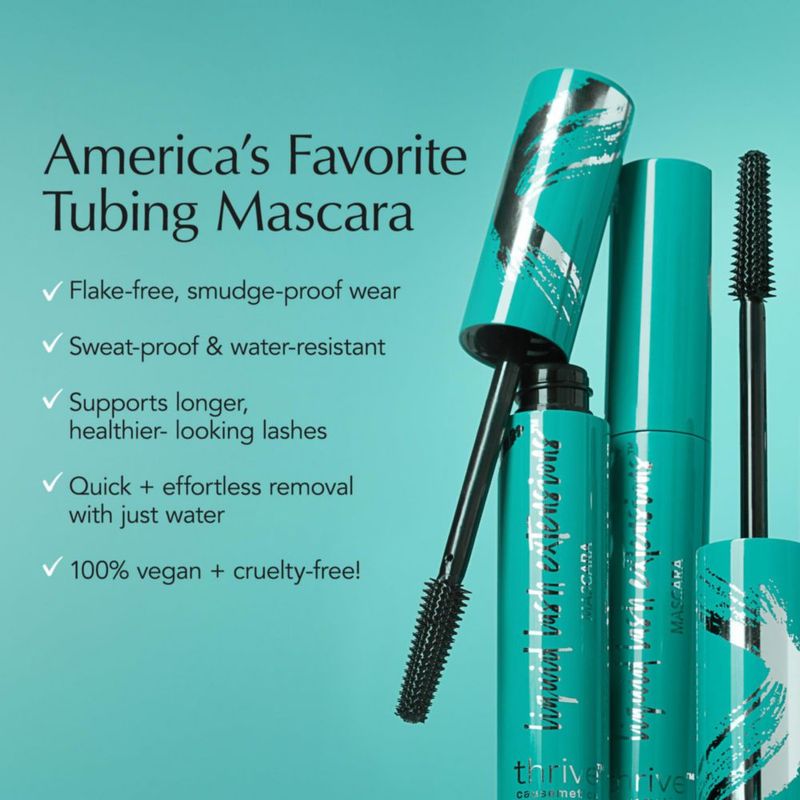 Extensiones de pestañas líquidas Mascara Thrive Causemetics Brynn