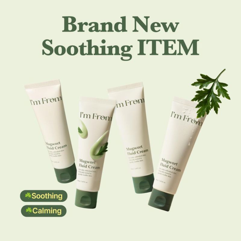 Crema hidratante vegana coreana con artemisa – 50 ml – I’m from