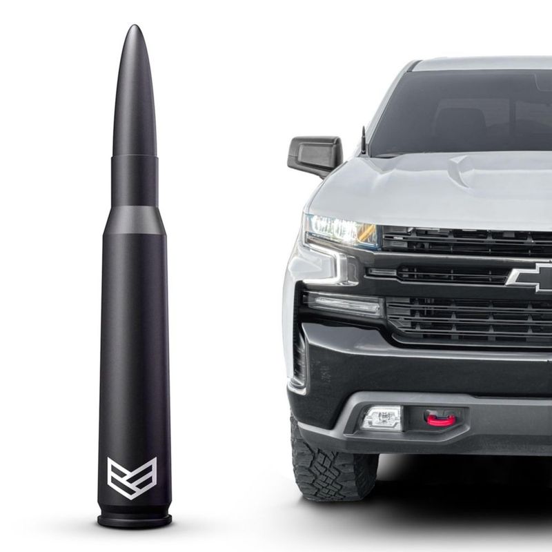 Antena para camiones Ronin Factory Bullet Antena Chevy Silverado y GMC Sierra Trucks