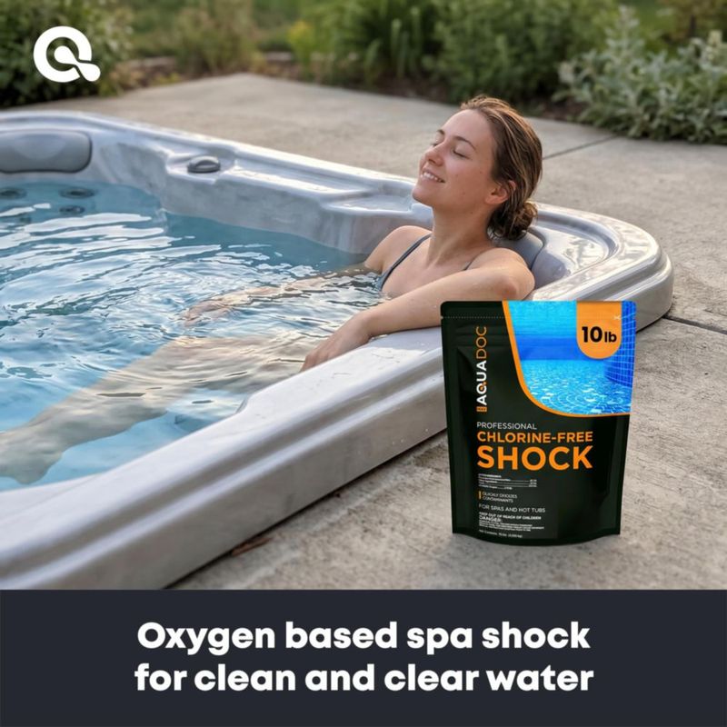 Shock para jacuzzi MAV AquaDoc 45 kg sin cloro con oxígeno