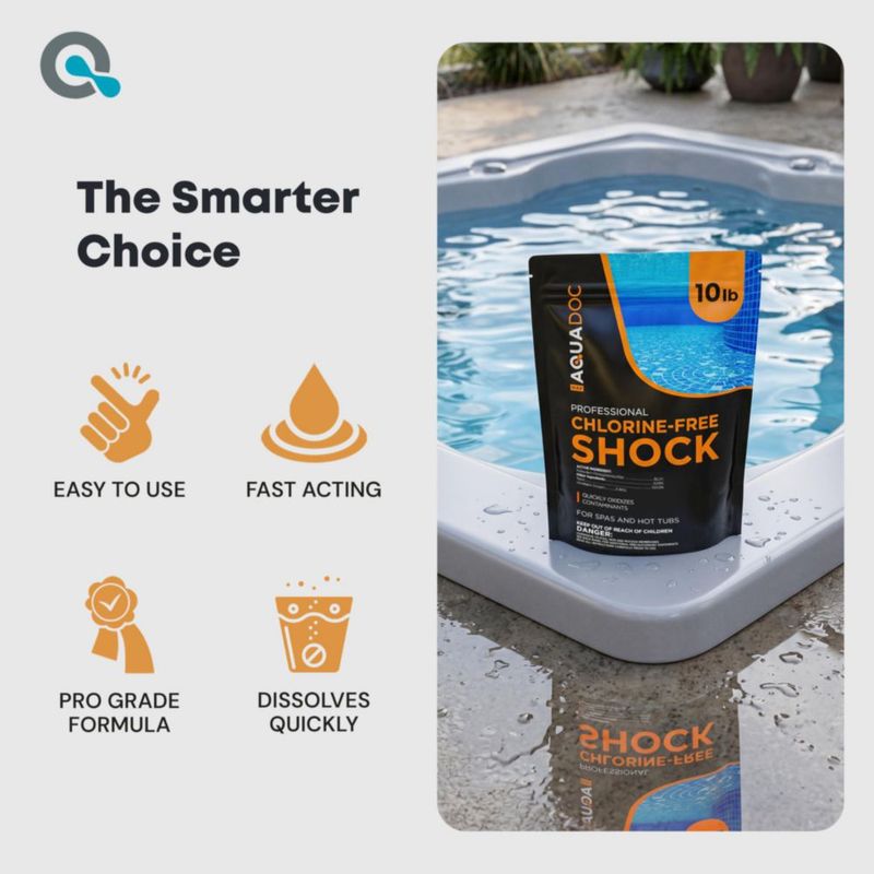 Shock para jacuzzi MAV AquaDoc 45 kg sin cloro con oxígeno
