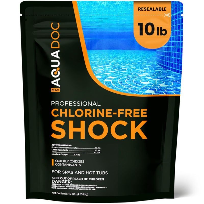 Shock para jacuzzi MAV AquaDoc 45 kg sin cloro con oxígeno