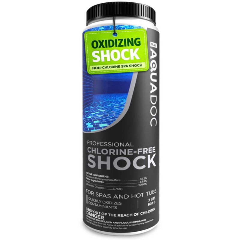 Shock para jacuzzi MAV AquaDoc 946 ml a base de oxígeno sin cloro
