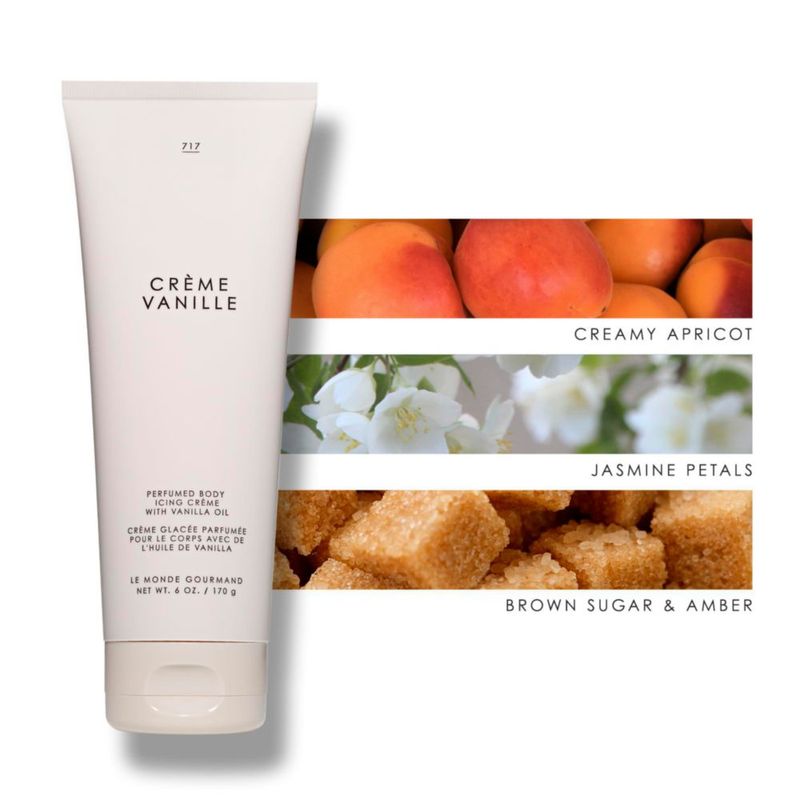 Crema Hidratante Corporal Le Monde Gourmand Crème Vanille 177 ml