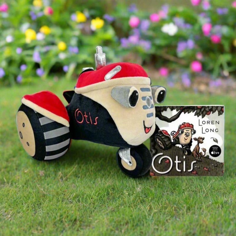Peluche MerryMakers Otis Tractor 25 cm Suave