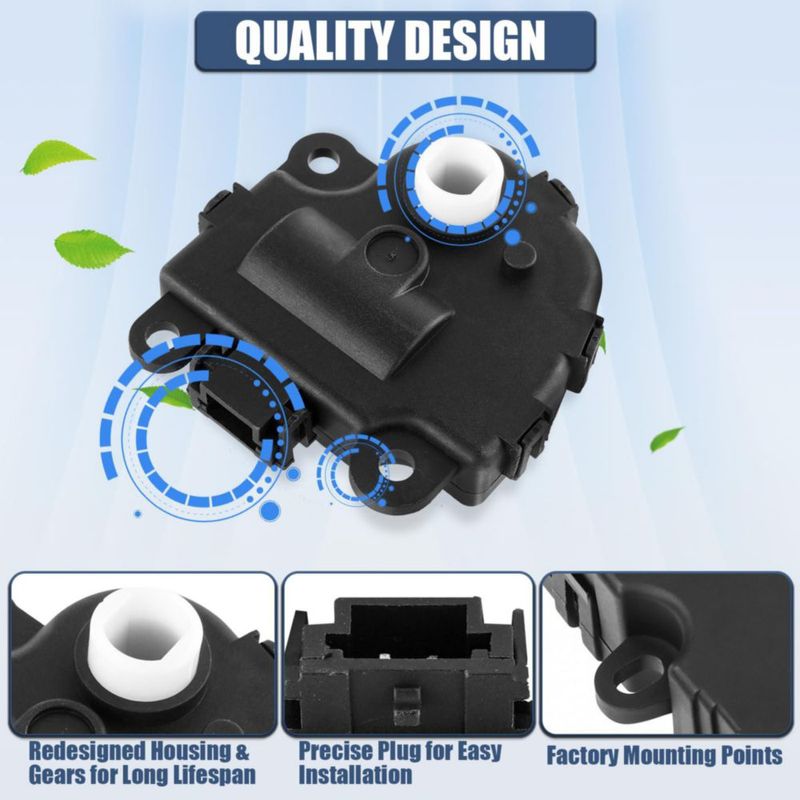 Actuador de puerta de mezcla del calefactor HVAC LCWRGS para Chevy Impala