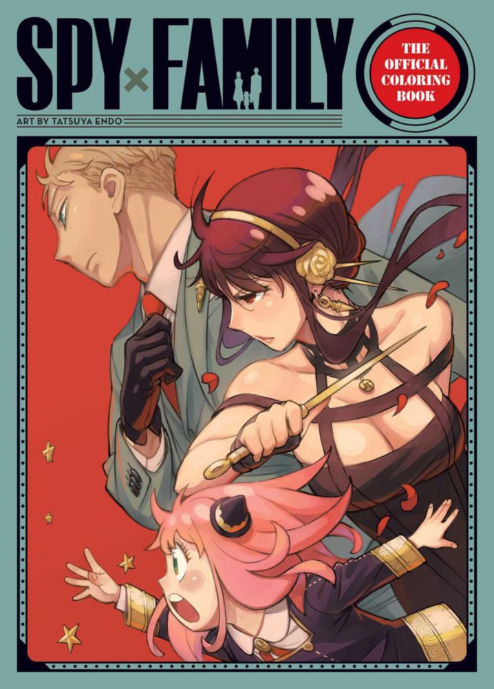 Libro para Colorear Oficial Spy x Family de Viz Media